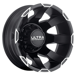 025-7681RSB 17X6.5 8X6.50 (-140) ULT 025SB Phantom Dually (HB 121.7)